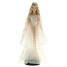 Barbie as Galadriel in Lord of the Rings