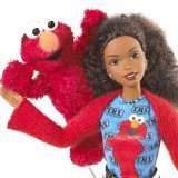 Barbie - TMX Elmo & Doll with Gift - African American
