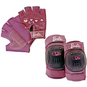 Bell Barbie My Fab Pads Protective Gear (Pink)