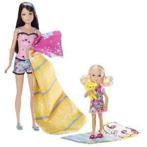 Barbie Sisters Sleep Out Skipper And Chelsea Doll 2-Pack