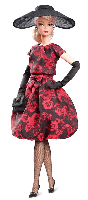 Barbie Elegant Rose Cocktail Dress Doll