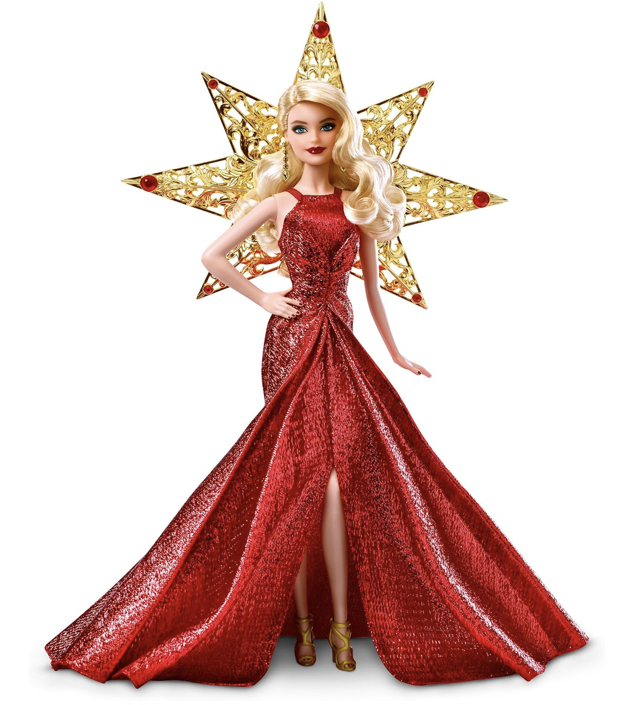 Barbie 2017 Holiday Doll, Blonde Hair