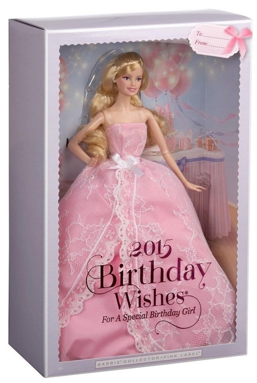 Barbie 2015 Birthday Wishes Doll